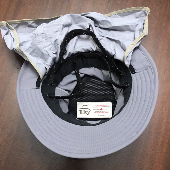 Tilley TP100 POLARIS hat - Grey - Picture 10 of 15